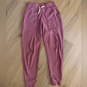 Kids PACT Pink Jogger Pants- Organic Cotton